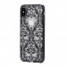 Devia Crystal Baroque Case - силиконов (TPU) калъф за iPhone XS, iPhone X (с кристали Сваровски) (черен) 4