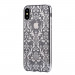 Devia Crystal Baroque Case - силиконов (TPU) калъф за iPhone XS, iPhone X (с кристали Сваровски) (сребрист) 1
