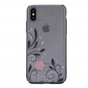Devia Crystal Petunia Case with Swarovski Elements for iPhone XS, iPhone X (black)