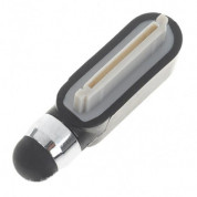 Mini Stylus Pen - тъч писалка и тапа прах за iPhone, iPad, iPod (черен) 1