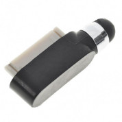 Mini Stylus Pen - тъч писалка и тапа прах за iPhone, iPad, iPod (черен) 2