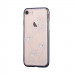 Comma Crystal Flora 360 Case - поликарбонатов кейс за iPhone 8, iPhone 7 (с кристали Сваровски) (черен) 3