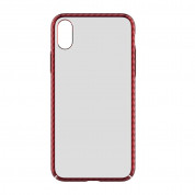 Comma Legende Case for iPhone XS, iPhone X (clear-red) 1