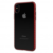 Comma Legende Case for iPhone XS, iPhone X (clear-red)