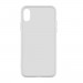 Comma Fancy Mirror Case - силиконов (TPU) калъф със стъклен гръб за iPhone XS, iPhone X (прозрачен-бял) 2