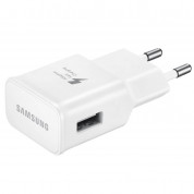 Samsung Inductive Wireless Fast Charge Stand NG930TW - поставка (пад) за безжично захранване с 2.1А захранване и MicroUSb кабел за QI съвместими устройства (бял) 5