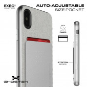 Ghostek Exec Shockproof Case - удароустойчив кейс за iPhone XS, iPhone X (черен) 4