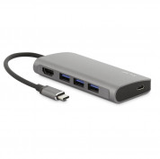 LMP USB-C Video HUB & USB 3.0 (space gray) 2