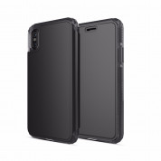 SoSkild Defend Wallet Case for iPhone XS, iPhone X (dark blue)