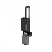 GoPro Quik Key - ключодържател с USB-C четец за MicroSD карта за смартфони и таблети с USB-C