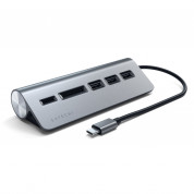 Satechi Aluminum USB-C 3.0 Hub & Card Reader (space gray)