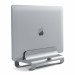 Satechi Universal Vertical Aluminium Laptop Stand - вертикална алуминиева поставка за MacBook и лаптопи (сребриста) 1