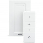 Philips Hue Recipe Kit White Ambiance E27 - комплект E27 лампа с бяла светлина и ключ за димиране за безжично управляемо осветление за iOS и Android устройства 1
