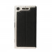 JT Berlin Folio Case - хоризонтален кожен (веган кожа) калъф тип портфейл за Sony Xperia XZ1 (черен) 4