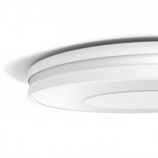 Philips Being Hue Ceiling Lamp 1x32W - комплект таванна лампа с бяла светлина и ключ за димиране за безжично управляемо осветление за iOS и Android устройства (бял) 1