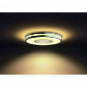 Philips Being Hue Ceiling Lamp 1x32W - комплект таванна лампа с бяла светлина и ключ за димиране за безжично управляемо осветление за iOS и Android устройства (сребриста) 2