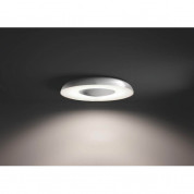 Philips Still Hue Ceiling Lamp - комплект таванна лампа с бяла светлина и ключ за димиране за безжично управляемо осветление за iOS и Android устройства (сребрист) 4