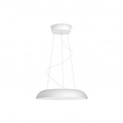Philips Amaze Hue Pendant Lamp - комплект висяща таванна лампа с бяла светлина и ключ за димиране за безжично управляемо осветление за iOS и Android устройства (бял) 1