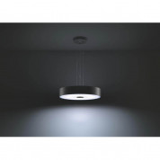 Philips Fair Hue Pendant Lamp - комплект висяща таванна лампа с бяла светлина и ключ за димиране за безжично управляемо осветление за iOS и Android устройства (черен) 3