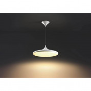 Philips Cher Hue Pendant Lamp - комплект висяща таванна лампа с бяла светлина и ключ за димиране за безжично управляемо осветление за iOS и Android устройства (бял) 3