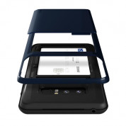 Verus Damda Glide Case - висок клас хибриден удароустойчив кейс с място за кр. карти за Samsung Galaxy Note 8 (тъмносин) 3
