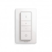 Philips Runner Hue Single Spot And Dimmer Switch - комплект стенна лампа с бяла светлина и ключ за димиране за безжично управляемо осветление за iOS и Android устройства (черен) 2