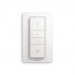 Philips Runner Hue Single Spot And Dimmer Switch - комплект стенна лампа с бяла светлина и ключ за димиране за безжично управляемо осветление за iOS и Android устройства (черен) 3