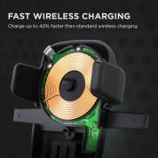 iOttie Easy One Touch 4 Wireless Qi Fast Charge Car Mount - поставка за кола с безжично зареждане за QI съвместими смартфони 6