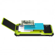 Verus Damda Folder Case - висок клас хибриден удароустойчив кейс с място за кр. карти за iPhone XS, iPhone X (зелен) 2