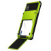 Verus Damda Folder Case - висок клас хибриден удароустойчив кейс с място за кр. карти за iPhone XS, iPhone X (зелен) 4
