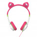 iFrogz Little Rockers Costume Kids Kitten On-Ear Headphones - слушалки подходящи за деца за мобилни устройства (зелен) 2