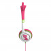 iFrogz Little Rockers Costume Kids Kitten On-Ear Headphones - слушалки подходящи за деца за мобилни устройства (зелен) 3