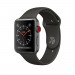 Apple Watch Series 3, 42mm Space Gray Aluminum Case with Gray Sport Band - умен часовник от Apple 2