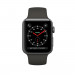 Apple Watch Series 3, 42mm Space Gray Aluminum Case with Gray Sport Band - умен часовник от Apple 3