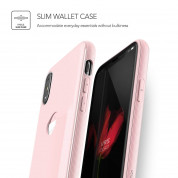 Verus Damda Fit Case - висок клас хибриден удароустойчив кейс с място за кр. карти за iPhone XS, iPhone X (пясъчна роза) 1