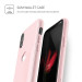 Verus Damda Fit Case - висок клас хибриден удароустойчив кейс с място за кр. карти за iPhone XS, iPhone X (пясъчна роза) 2