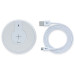 Torrii Bolt Wireless Charging Hub - поставка (пад) за безжично захранване за QI съвместими устройства и зареждане на до още 3 устройства чрез кабел (бял) 4