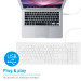 Macally Combo Keyboard & Mouse - комплект USB клавиатура и USB мишка за Mac и PC 6