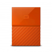 Western Digital MyPassport HDD 1TB USB 3.0 - преносим външен хард диск с USB 3.0 (оранжев)