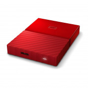 Western Digital MyPassport HDD 4TB USB 3.0 - преносим външен хард диск с USB 3.0 (червен) 1