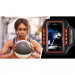 4smarts Basic LED Sports Armband Jogger - неопренов спортен калъф за ръка с LED подсветка за iPhone и смартфони до 5.5 инча (оранжев) 4