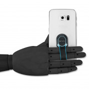 4smarts Loop-Guard Finger Strap - каишка за задържане за смартфони (черен-син)  1