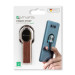 4smarts Loop-Guard Finger Strap - каишка за задържане за смартфони (кафяв-златист)  8