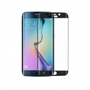 eStuff Titan Shield Curved Glass - калено стъклено защитно покритие за дисплея на Samsung Galaxy S6 edge plus (черен)
