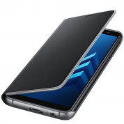 Samsung Neon Flip Cover EF-FA530PBEGWW for Galaxy A8 (2018) (black)