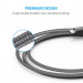 Anker Powerline+ Nylon microUSB cable 180 cm - качествен плетен кабел за зареждане на устройства с microUSB порт (180 см) (черен) 4