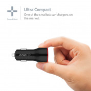 Anker PowerDrive+ Quick Charge 3.0 с PowerIQ - зарядно за кола (3.0 Ампера) с технология за бързо зареждане (черен) 4