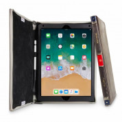 TwelveSouth BookBook V2 - уникален кожен калъф за iPad Pro 12.9 (2015), iPad Pro 12.9 (2017) (кафяв)
