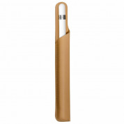 TwelveSouth PencilSnap - магнитен кожен калъф за Apple Pencil (светлокафяв)