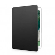 TwelveSouth SurfacePad - дизайнерски луксозен кожен калъф с поставка за iPro 12.9, iPad Pro 12.9 (2017) (черен)